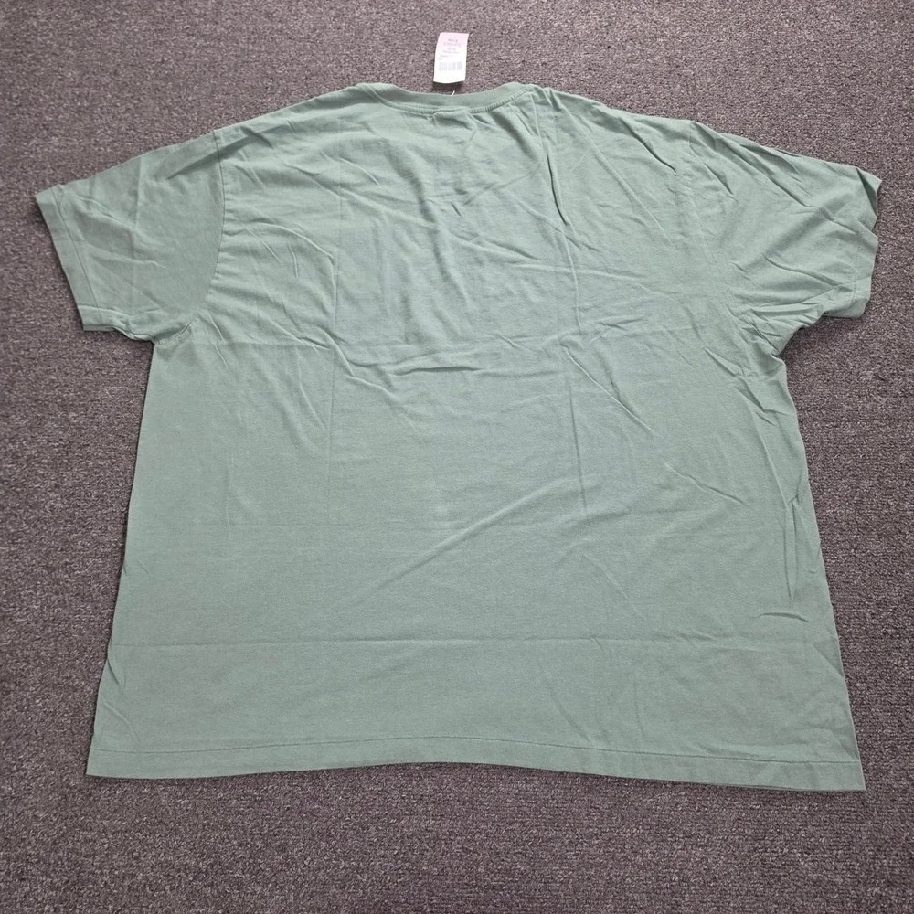 Polo Ralph Lauren Pocket Shirt Mens XXL Green Short Sleeve Cotton Pony Logo NWT